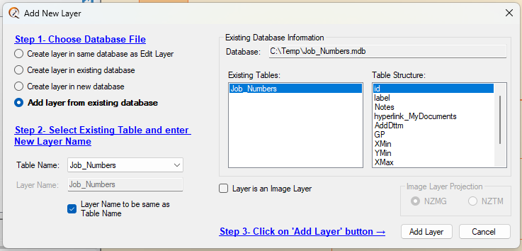 Add New Layer