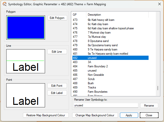 Symbology Editor